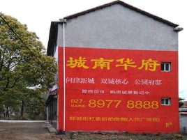 内江百分之90的人都不了解的农村墙体广告
