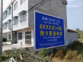 内江墙体广告质量分析