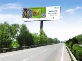 内江高速擎天柱广告牌的特点和优势