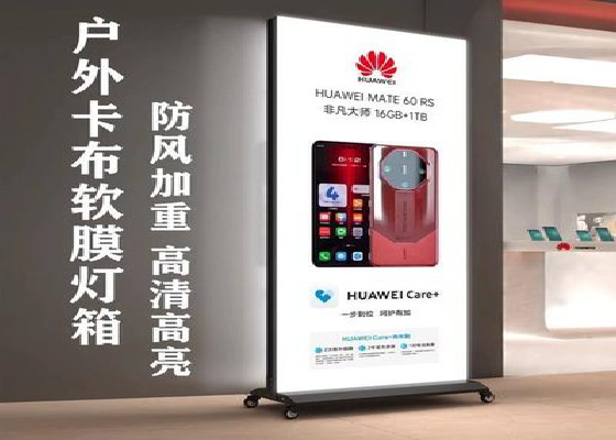 内江户外防水灯箱的应用特点及适用范围。