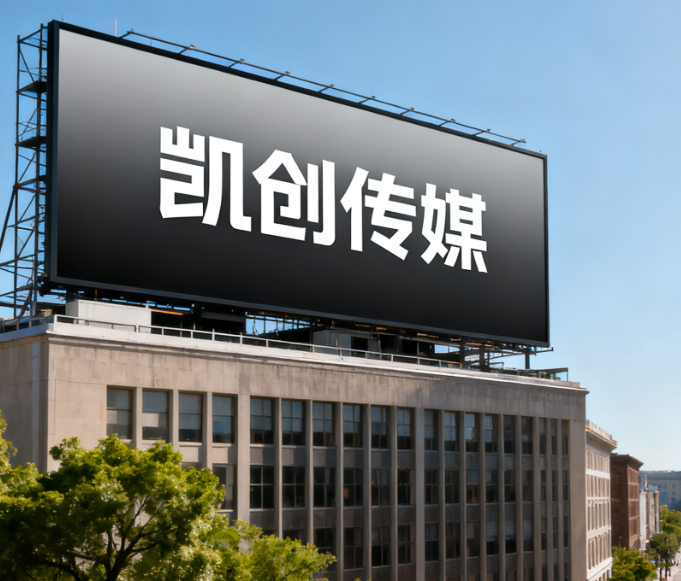 内江户外广告牌的设计与制作